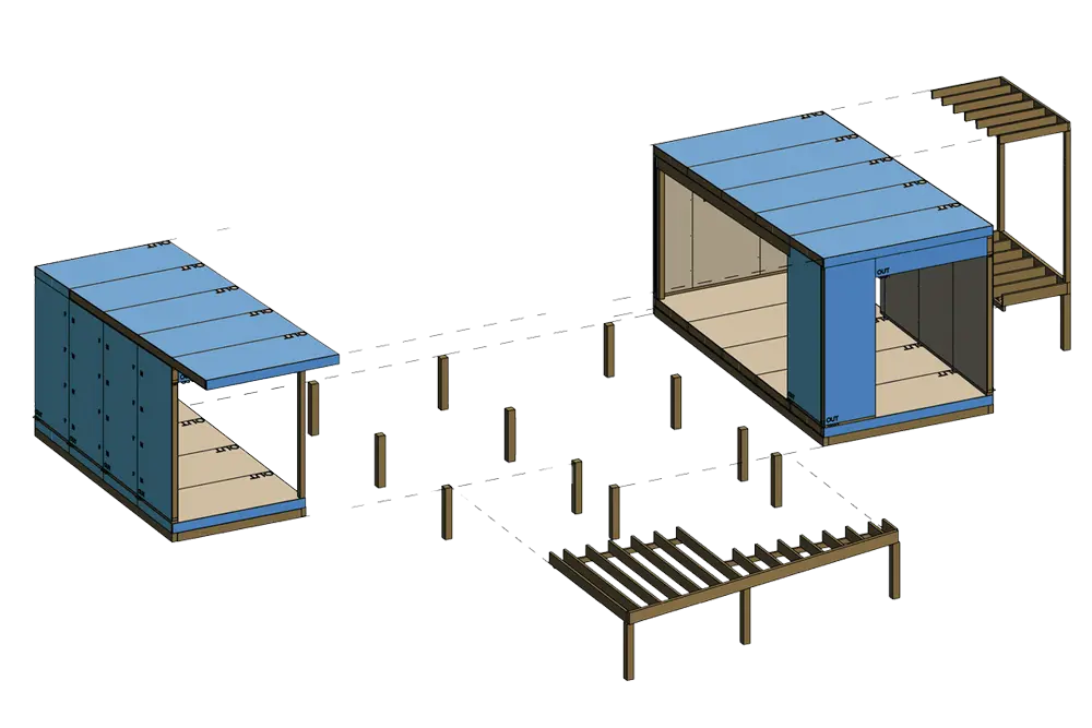 SIP panels nz small building design 4